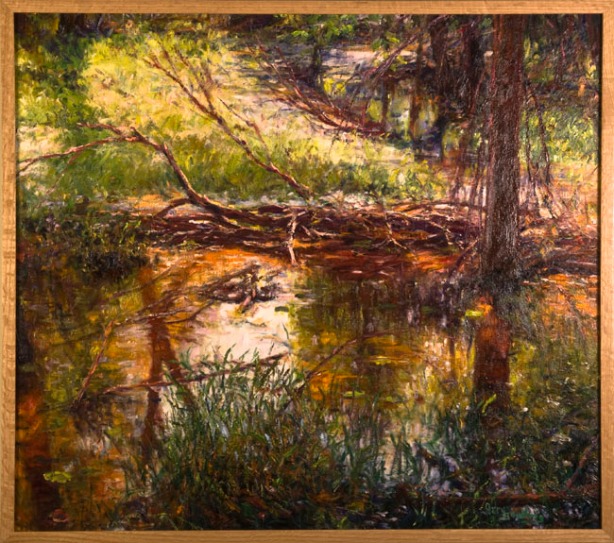 "Red Wooded Marsh"