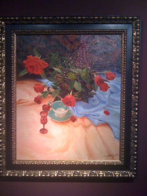 Scott Harding   "Roses and Green Cup"